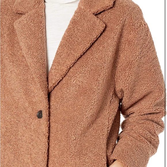 Daily Ritual Brown Teddy Jacket - Picture 10 of 12